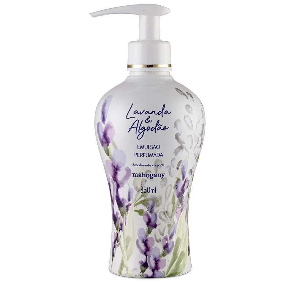 Hidratante Lavanda Algod?o 350ml 1 Mahogany Hidratante Lavanda e Algodao 350ml