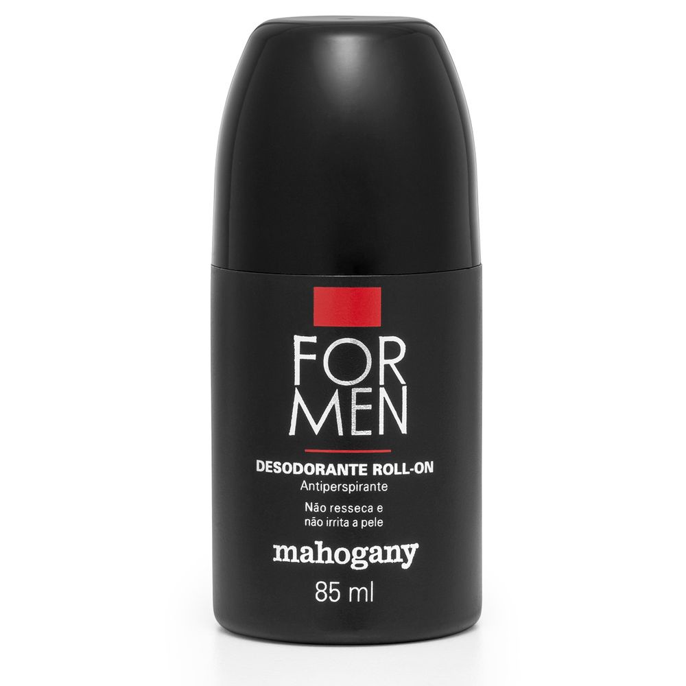 Mahogany For Men Roll-on 85ml - Desodorante Masculino 1 Mahogany Desodorante Roll-on For Men 85ml
