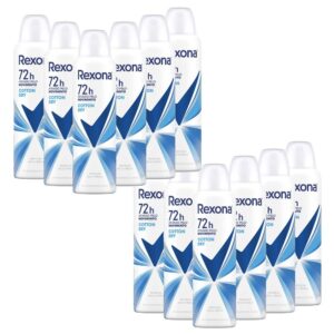 Kit 12 Desodorante Rexona Motionsense Cotton Dry 150ml