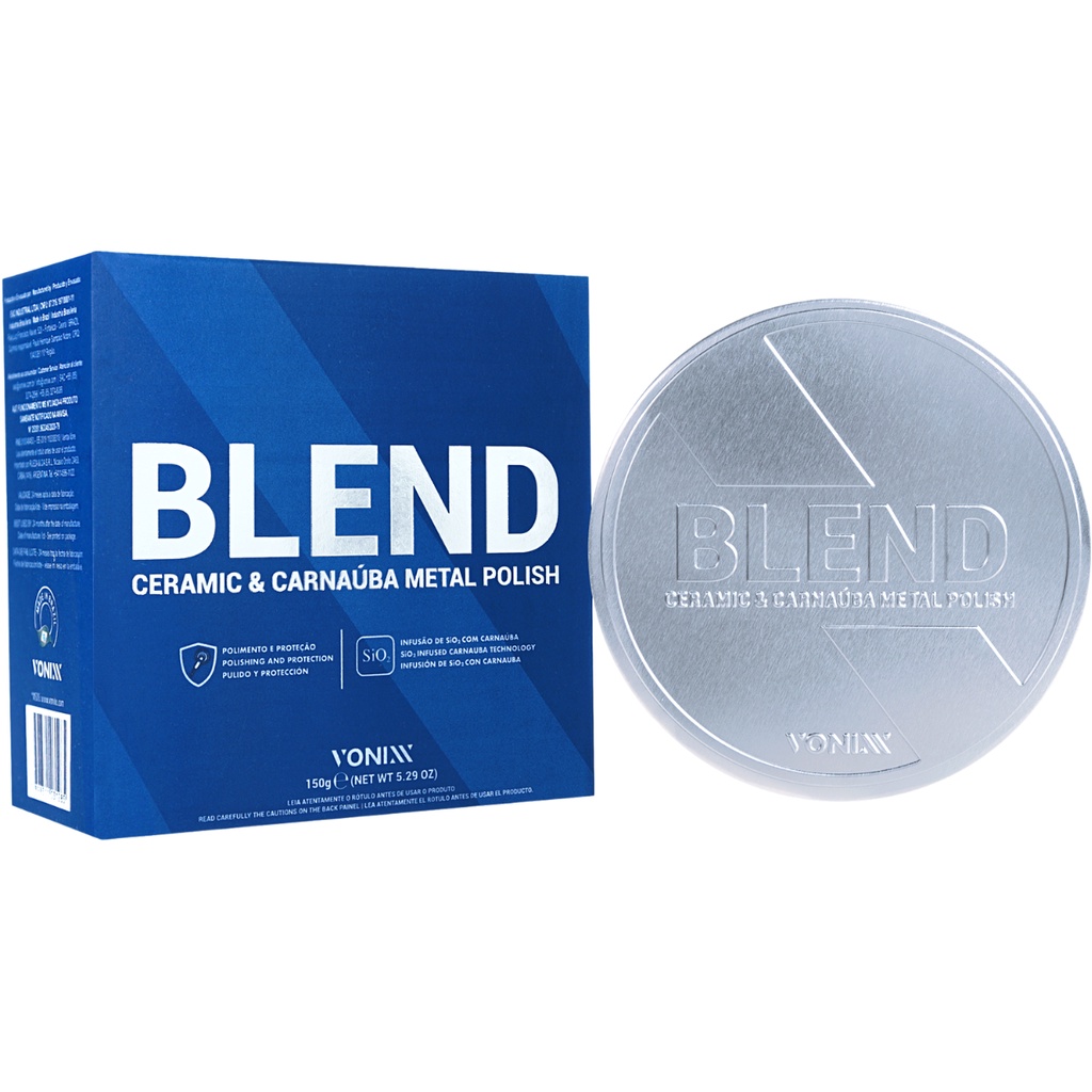 Polidor de Metais Blend Metal Polish Vonixx 150g 1 Produto para Polir Metais Blend Metal Polish Vonixx 150g
