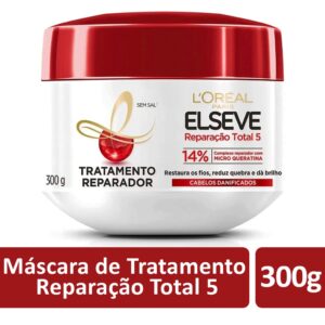 Máscara De Tratamento Reparação Total 5 Elseve L'oréal Paris