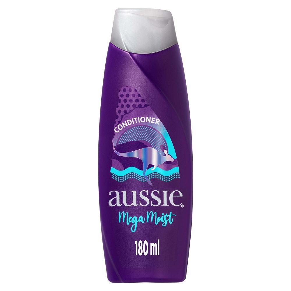 Condicionador Aussie Mega Moist Super Hidrata??o 1 Condicionador Aussie Mega Moist Super Hidratação 180ml