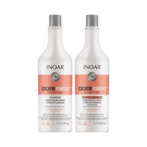 Kit Inoar Cicatripontas Shampoo e Condicionador 2L