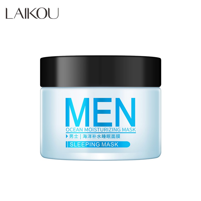 Creme Noturno Masculino LAIKOU - Controle Oleosidade e Poros 1 Creme Hidratante Noturno Masculino / Controle de Oleosidade / Redução de Poros / Pele Firme / 70g LAIKOU