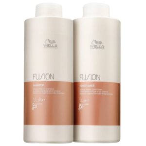 Kit Fusion Shampoo 1L Condicionador 1L - Wella Professionals