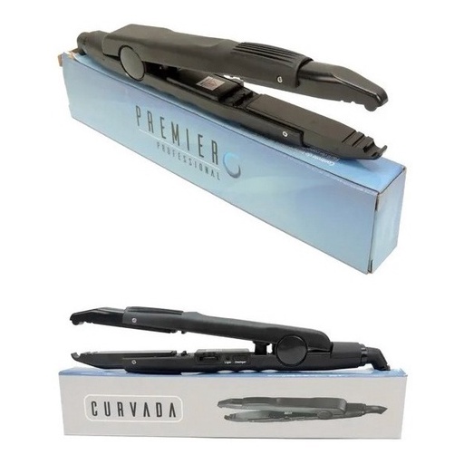Pin?a Para Mega Hair Alongamento Ponta Curvada Premier Professional Bivolt - 31x15x5.5cm 1 Pinça Para Mega Hair Alongamento Ponta Curvada de Queratina Premier Professional Bivolt