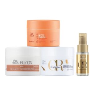 Kit Cronograma Capilar 150ml + Oil Reflections 30ml - Wella