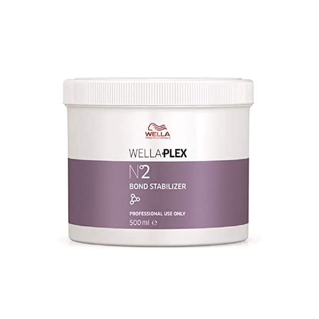 Máscara BlondorPlex N°2 Wella - 500ml | Reconstrução e Estabilização 1 Máscara BlondorPlex N°2 Bond Stabilizer 500ml - Wella