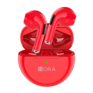 Fone Bluetooth Sem Fio Vermelho 1Hora Aut119m