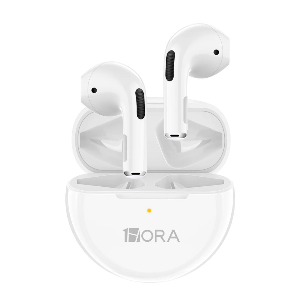 Fone de Ouvido Bluetooth 5.3 Sem Fio 1Hora Aut119b Branco 1 Fone de Ouvido Bluetooth 5.3 Sem Fio 1Hora Aut119b Branco