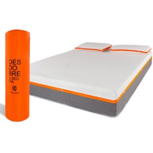 Colchão King Látex 100% Natural Premium Antialérgico para Todos Biotipos 193x203x25cm Zipflex
