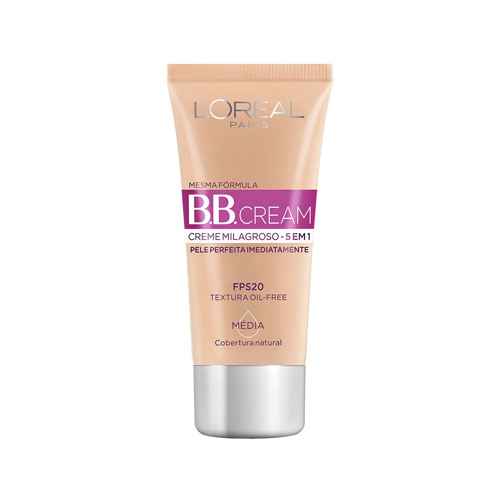 BB Cream L'Or?al Paris 5 em 1 FPS 20 - 30ml | Pele Radiante 1 BB Cream L'Oréal Paris 5 em 1 FPS 20 - 30ml | Pele Radiante