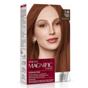 Amend Kit Coloração Magnific Color 7.43 Louro Médio Acobreado