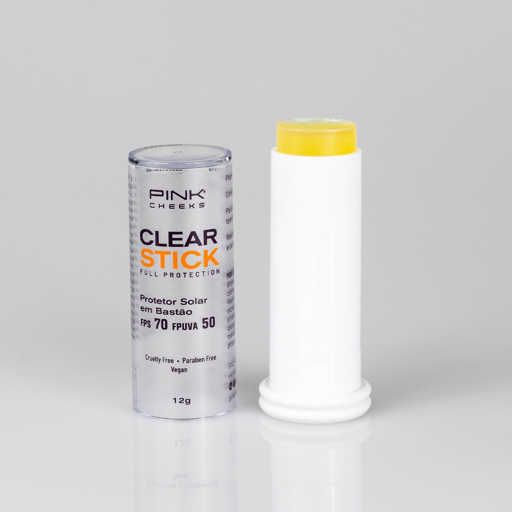 Protetor Solar Stick Transparente FPS70 - Full Protection 1 Clear Stick protetor transparente FPS70 FPUVA50 12g