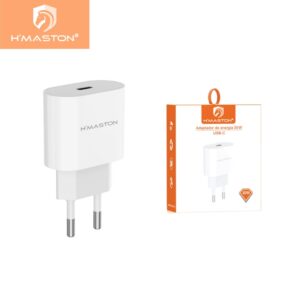 H'maston CB-16 Carregador Tipo-C de Carregamento Turbo 30w Fonte 3A Torre Carregar Celular Portátil