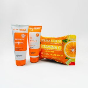 Kit Skin Care Anti Idade Vitamina C Dermachem