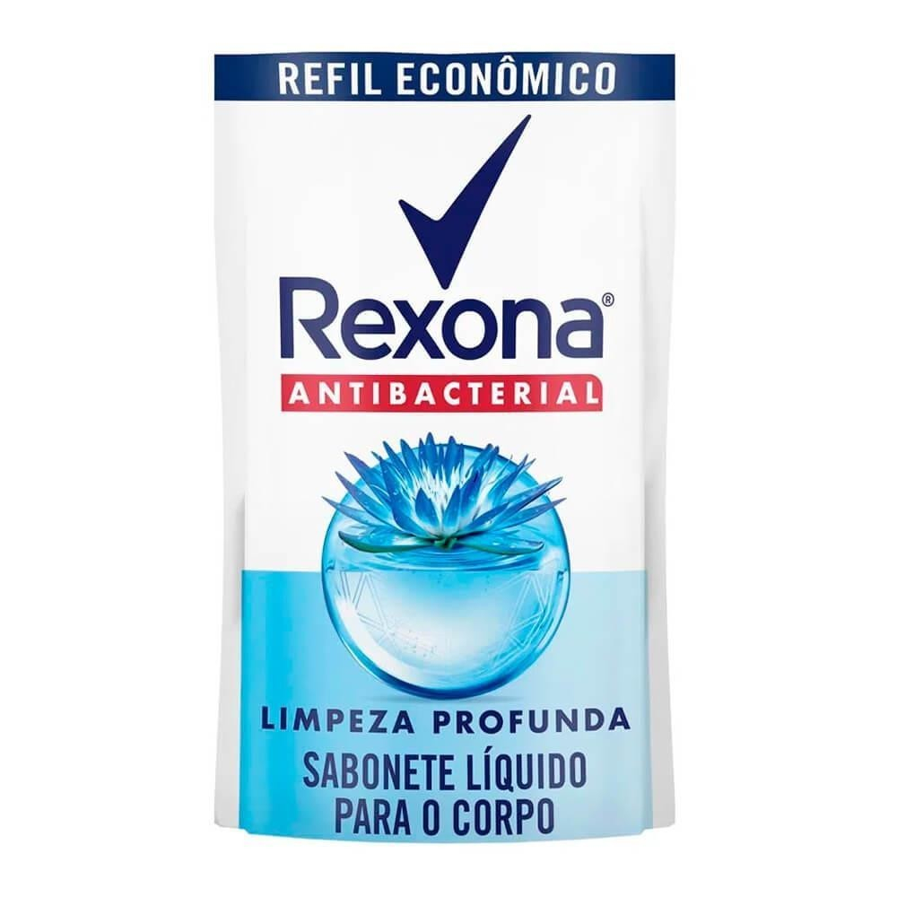 Rexona Sabonete L?quido Refil Antibacteriano - Limpeza Profunda 200ml 1 REXONA SABONETE LÍQUIDO REFIL ANTIBACTERIANO LIMPEZA PROFUNDA COM 200ML