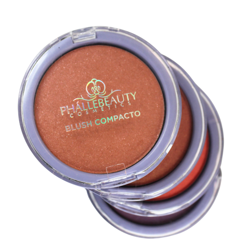 Blush Compacto Ph?lleBeauty 10g - Cor e Luminosidade 1 Blush Compacto 10g PhálleBeauty