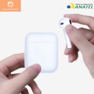 H'maston LY-11 Fone de Ouvido Sem Fio TWS Bluetooth Com Microphone Tem Uma Boa Função