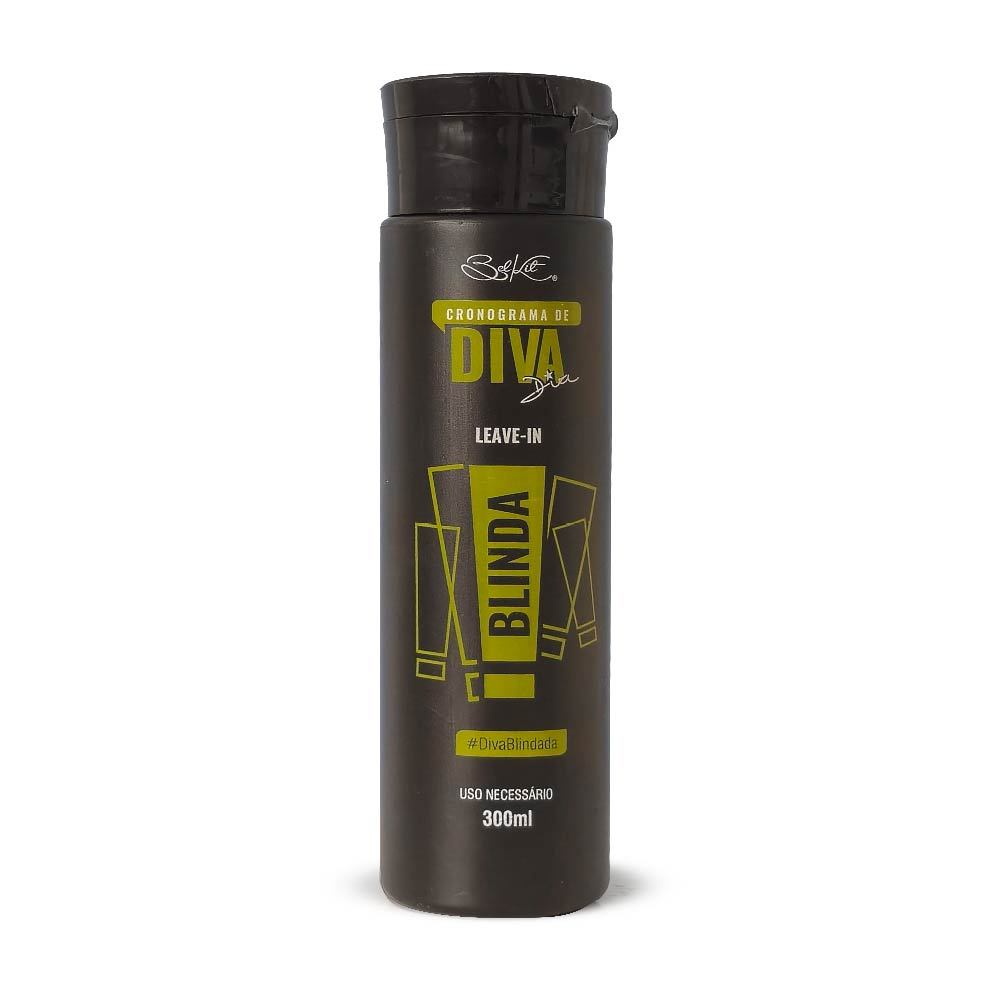 Leave-in Blinda Cronograma de Diva Premium 300ml 1 Leave-in Blinda Cronograma de Diva Premium 300ml Belkit
