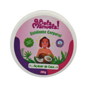 Esfoliante Corporal Coco Qbela Manuela - Pele Macia