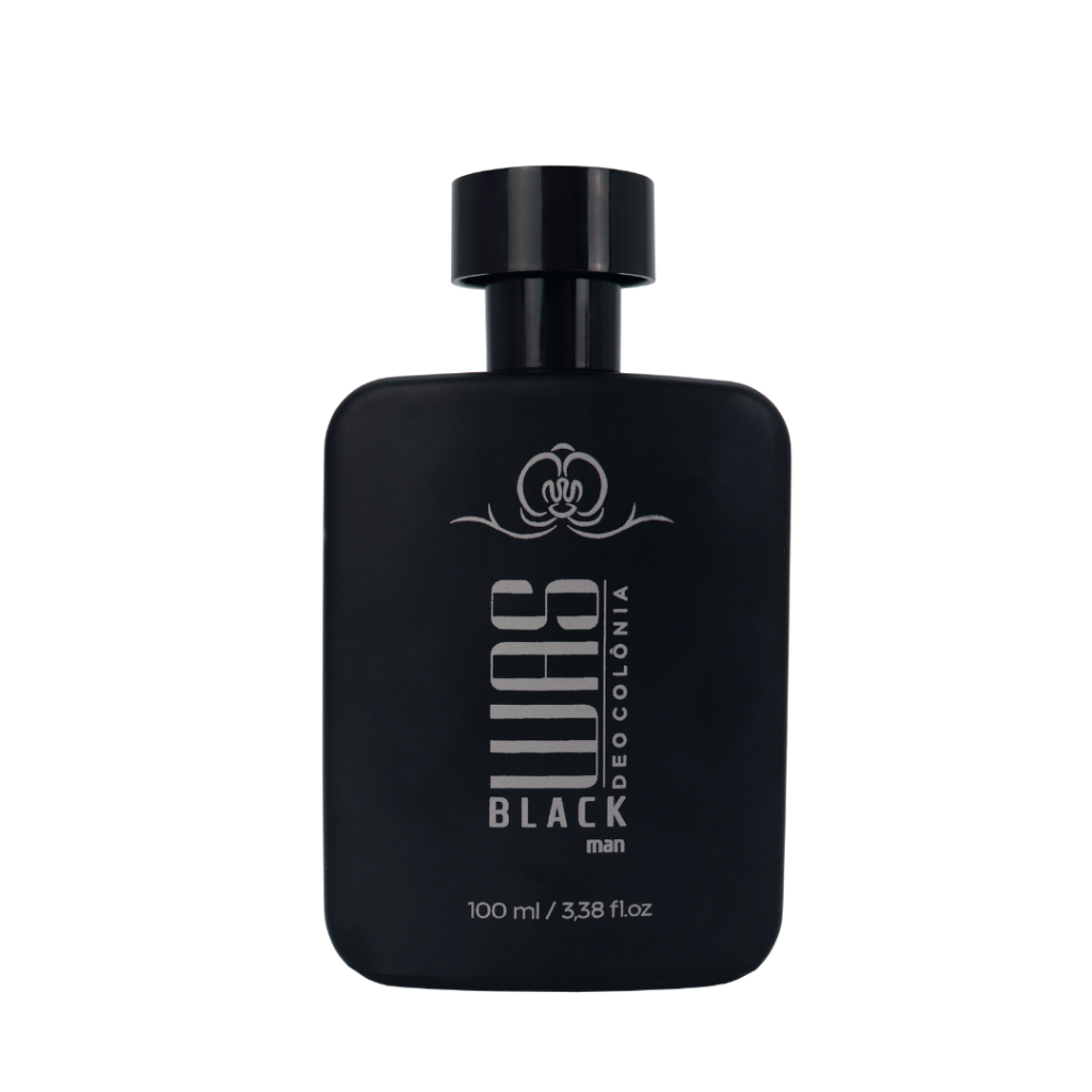 Deo Col?nia Was Black 10ml - Aroma Intenso e Sedutor 1 Deo Colonia Black Was 100ML
