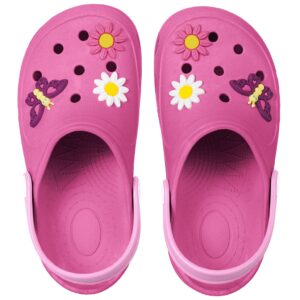 Babuche Infantil Sandália Feminina Chinelo Calce Fácil Menina Bebe Antiderrapante Borracha Enfeite Conforto Macio Leve