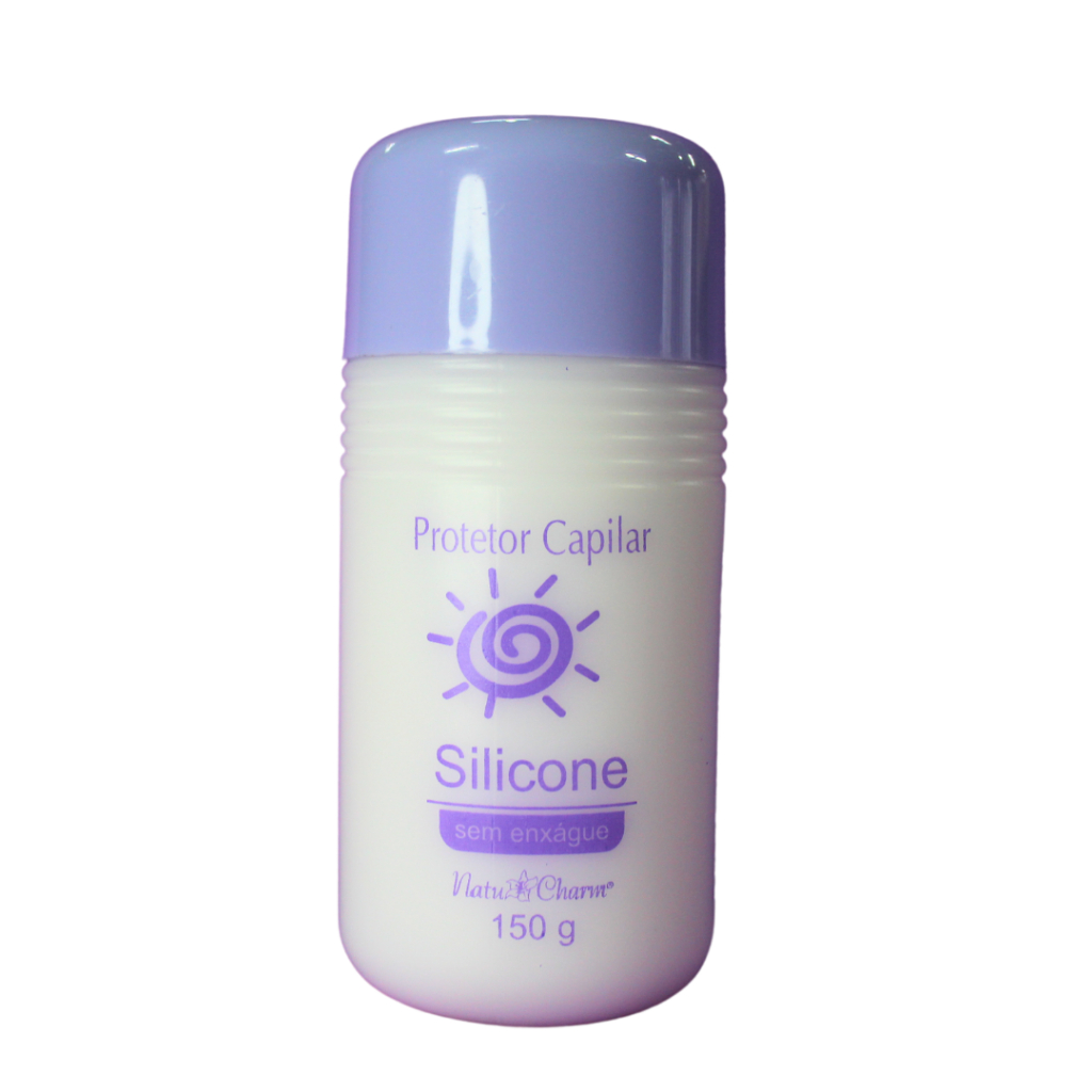 Protetor Capilar Silicone 150g Natu Charm - Proteção Solar e Maciez 1 Protetor Capilar Silicone 150g Natu Charm