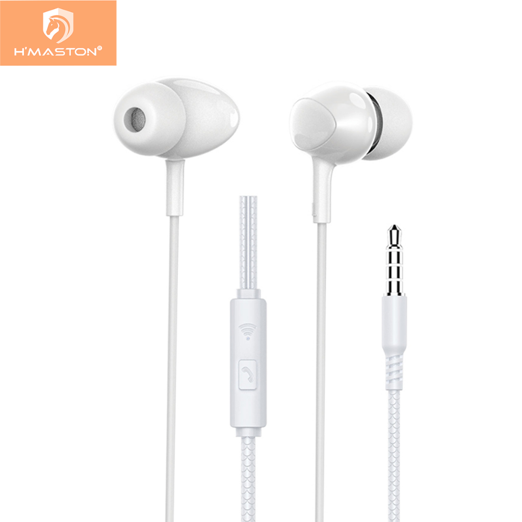 Fone de Ouvido H'maston EJ-106 Com Fio Extra Bass 1 Fone de Ouvido H'maston EJ-106 Com Fio Extra Bass