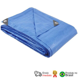 Lona De Polietileno Azul 6 M X 4 M Vonder