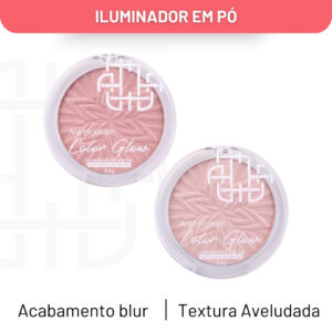 Iluminador Pó Brilho Facial Color Glow Highlighter Ana Hickmann