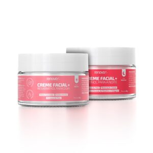 Creme Facial Retinol Noite e Resveratrol Dia - Renova Be