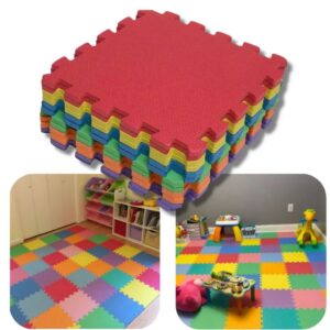 Kit 26 Tapetes EVA Infantil Tatame Animais 30x30cm