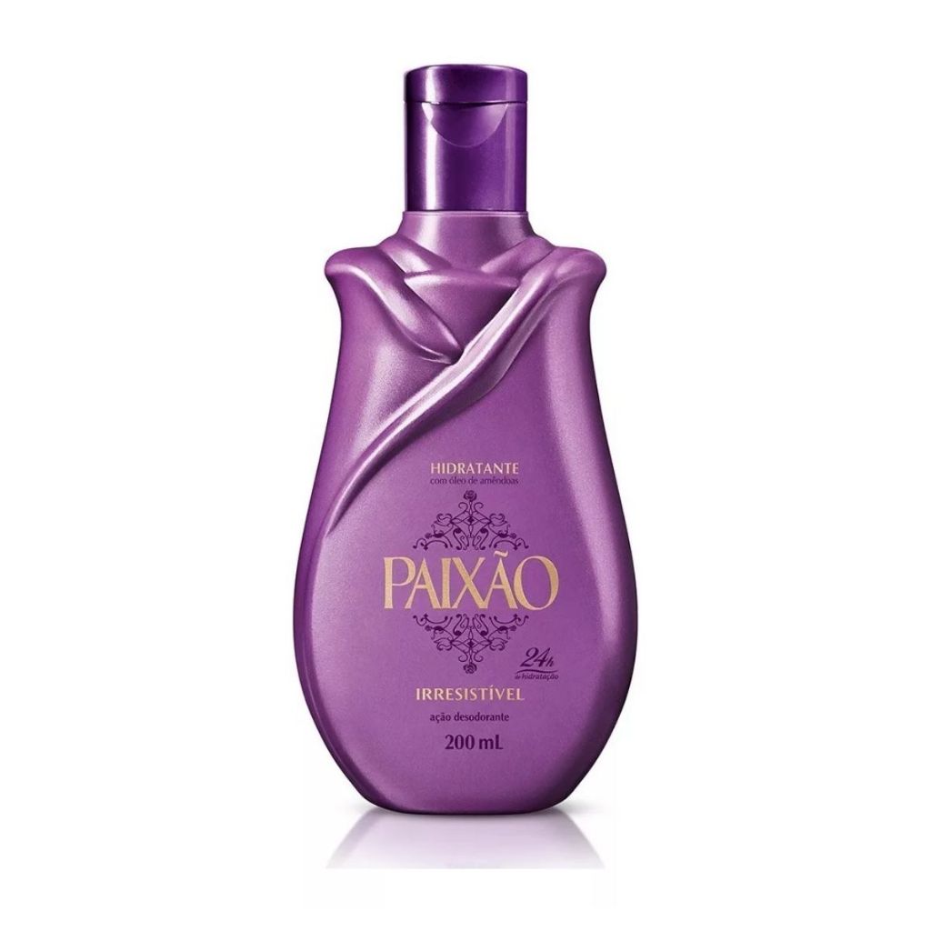 Lo??o Hidratante Corporal Paix?o Irresist?vel 200ml 1 Loção Hidratante Corporal Irresistível 200ml Paixão