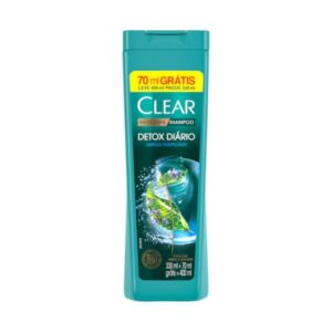 Shampoo Clear Women Anticaspa Detox 400ml - 70ml grátis