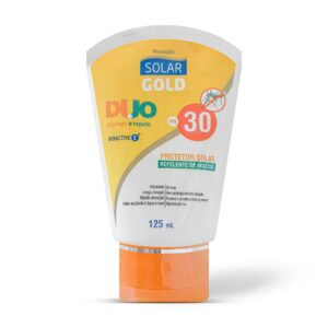 Protetor Solar Corporal FPS 30 Com Repelente 1/3 UVA 125ml Solar Gold Nutriex Profissional