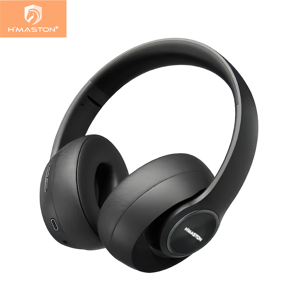 Headphone Bluetooth 5.4 H'maston SN33 com ANC e Modo Gamer 1 H'maston SN33 Headphone Sem Fio Bluetooth 5.4 Com Microfone redução ruído ANC