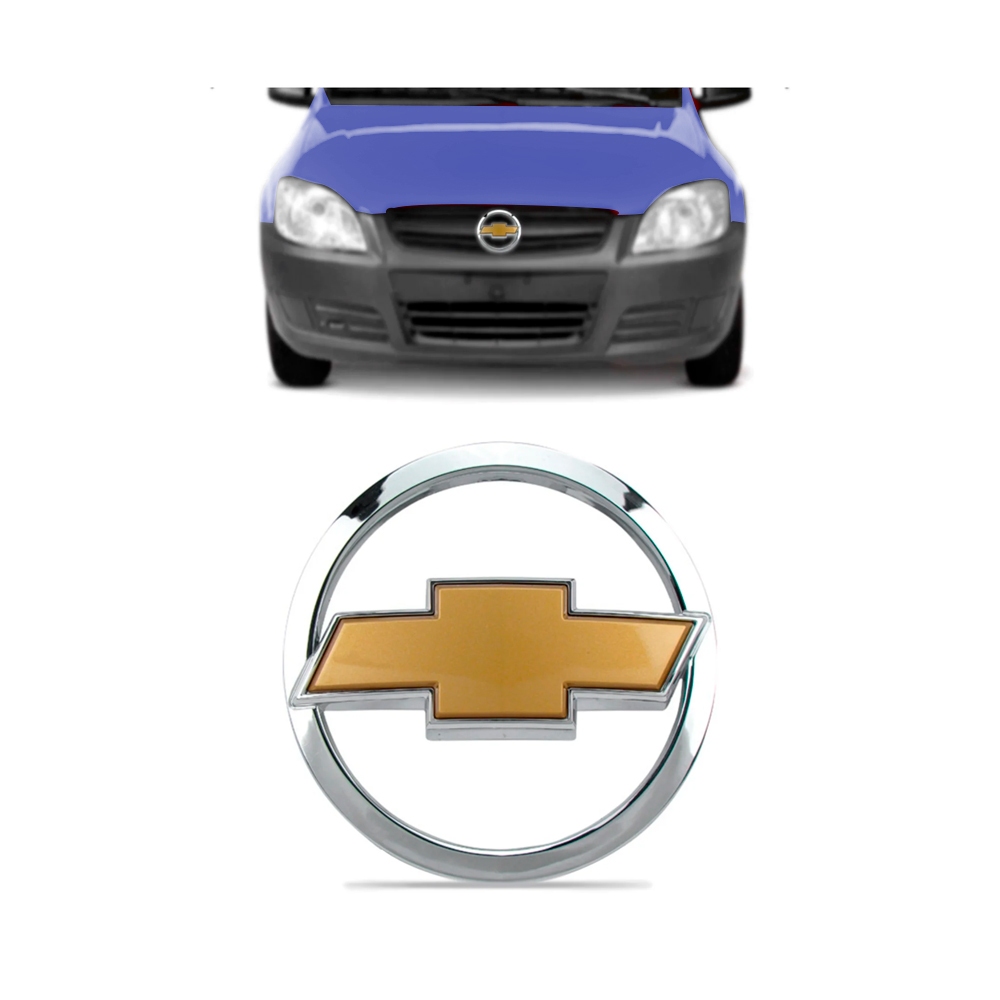 Emblema Dianteiro Grade Chevrolet Celta e Prisma 2007 a 2011 1 Emblema Dianteiro da Grade Chevrolet Celta/Prisma 2007 a 2011 864903 Imports