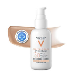 Protetor Solar Facial Vichy Capital Soleil UV-Age Daily FPS60 Cor 2.0 Com 40g