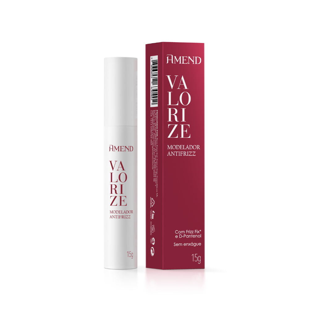 Modelador Antifrizz Amend Valorize 15g 1 Amend Valorize Modelador Antifrizz - 15g