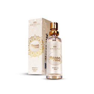 Parfum Feminino Hasan Rose 15ml - Linha Árabe - Floral Dia e Noite | Amakha Paris