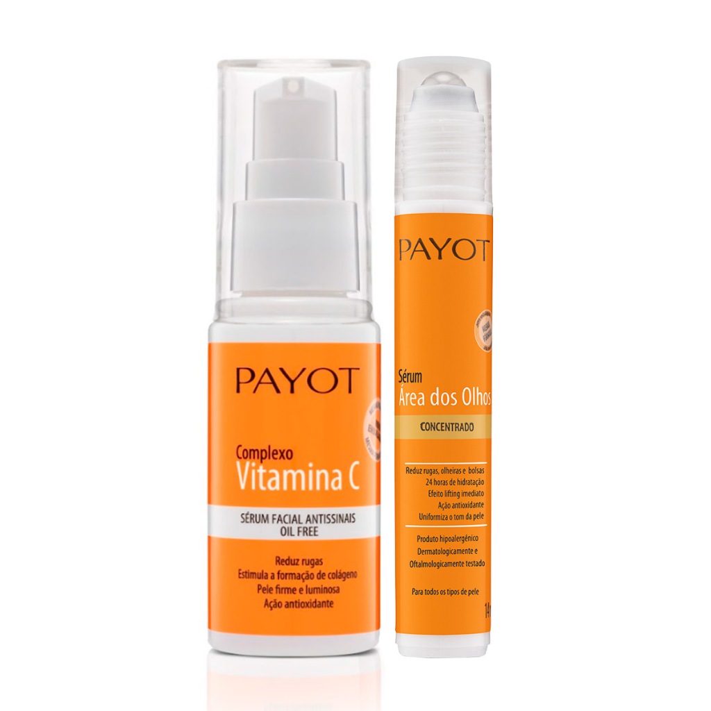 Kit Tratamento Vitamina C Payot Intense - Revitalize Sua Pele 1 Kit Tratamento Vitamina C Payot