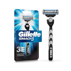 Aparelho de Barbear Gillette Mach3 + 1 Carga