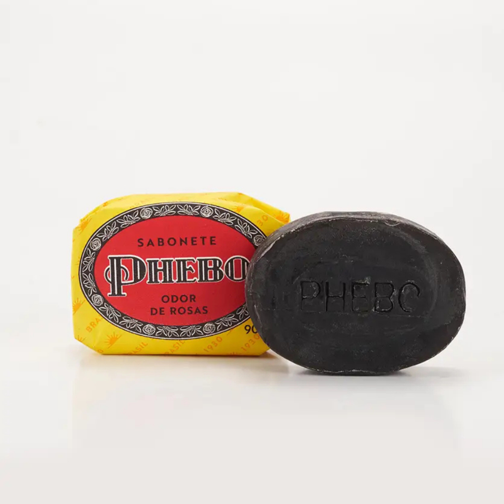 Sabonete Phebo Odor de Rosas 90g - Hidrata??o e Fragr?ncia Exclusiva 1 Sabonete Em Barra Phebo Odor de Rosas 90g