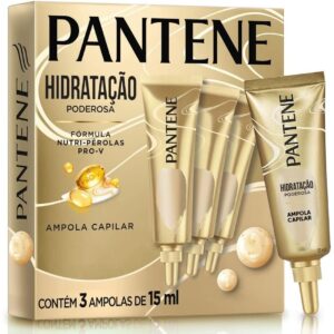 Kit Ampola Pantene Hidratação Poderosa 45ml