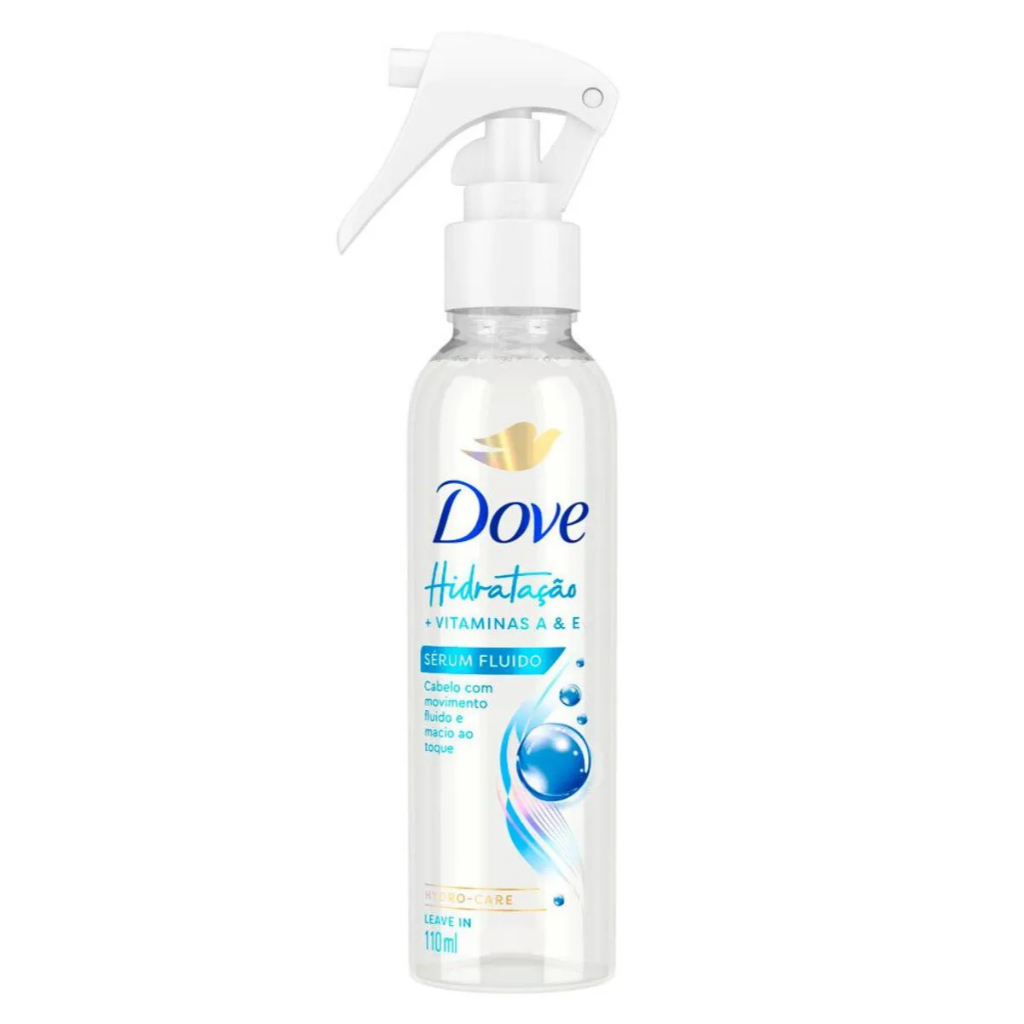 S?rum Dove Hidrata??o Vitaminas A& 1 Sérum Fluido Capilar Dove Hidratação + Vitaminas A & E Com 110ml