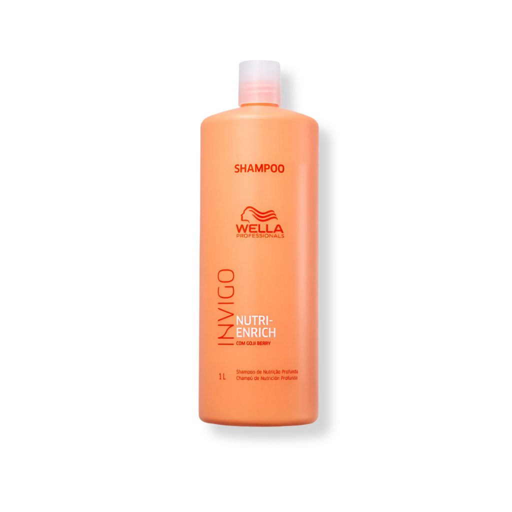 Wella Invigo Nutri-Enrich Shampoo 1L - Hidrata??o Profunda 1 Wella - Shampoo 1L Invigo Nutri-Enrich