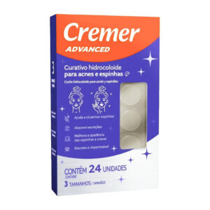 Curativo Hidrocoloide para Acnes e Espinhas Advanced Cremer 24 Unidades