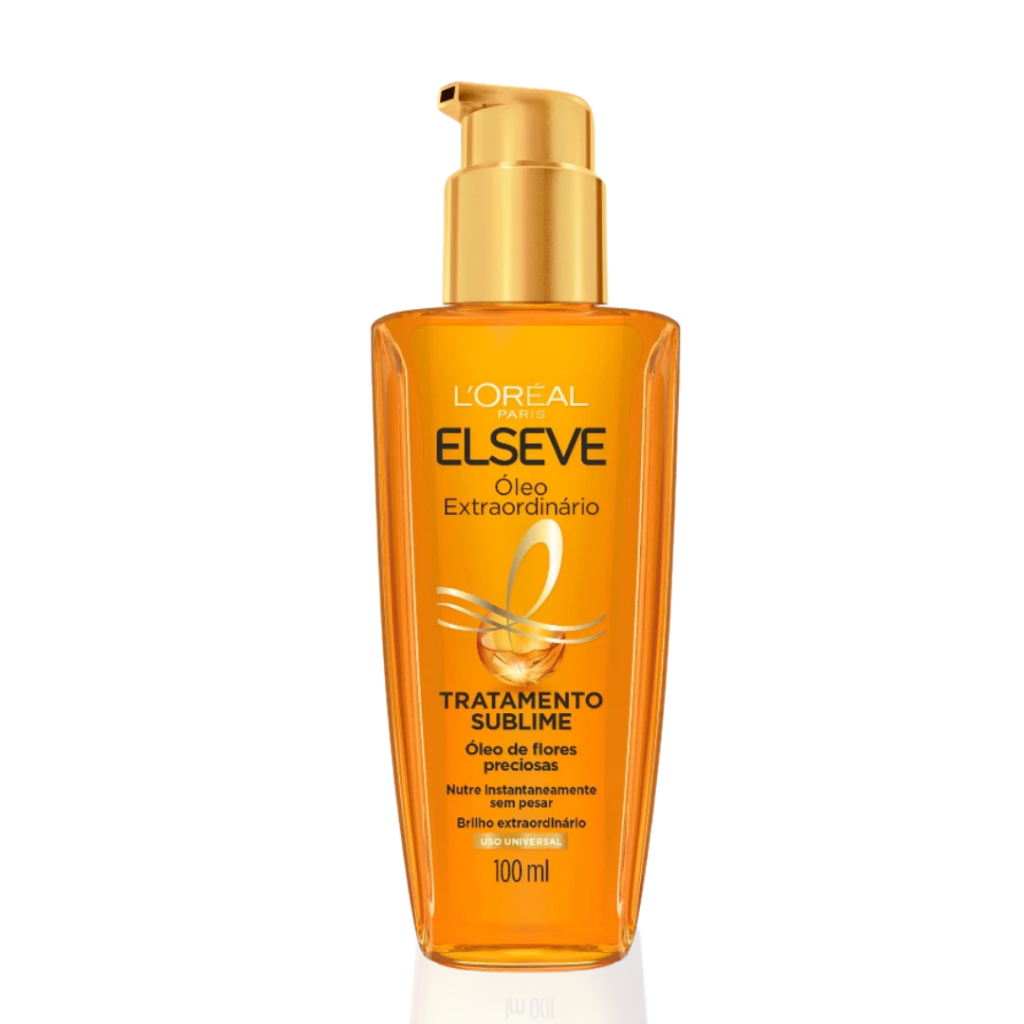 ?leo Extraordin?rio Elseve 100ml - Brilho e Nutri??o 1 Óleo Extraordinario para Cabelos 100ml Elseve L'Oréal Paris