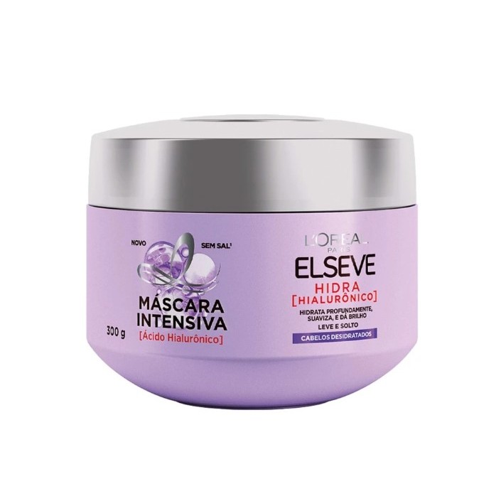 Creme Hidrata??o Intense Elseve Hialur?nico - 300g 1 Creme de Tratamento L'Oréal Elseve Hidra Hialurônico 300g